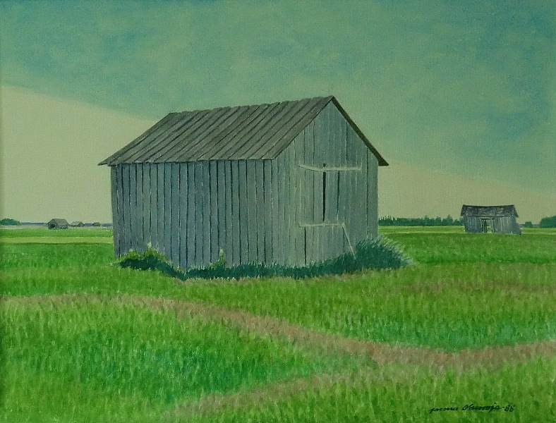 peltomaisema.JPG - Peltomaisema 43x32, 1988